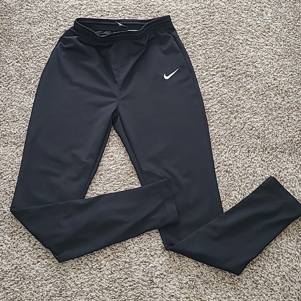 Nike Dri-fit Zipper Bottom Athletic Pants